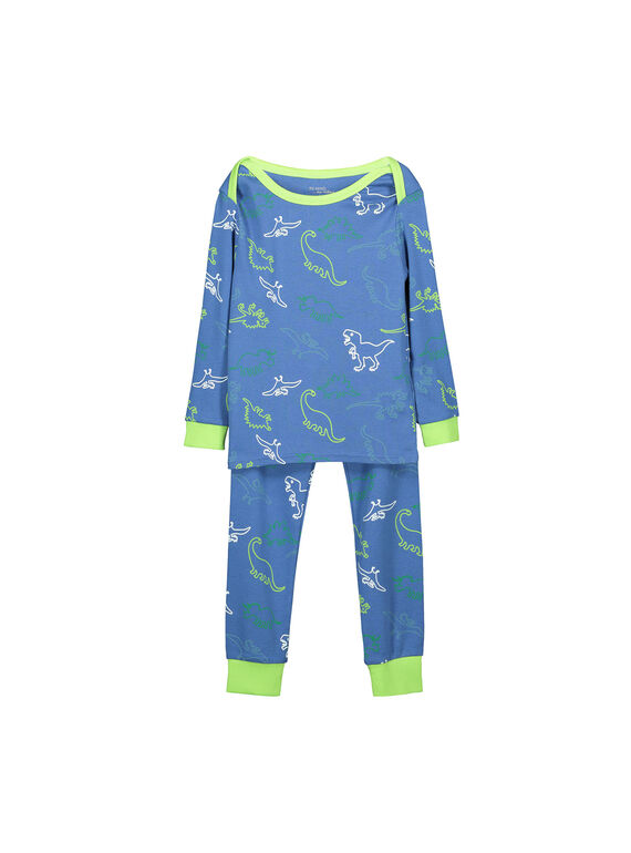 Pyjama en coton garçon FEGOPYJAOP / 19SH1244PYJ208