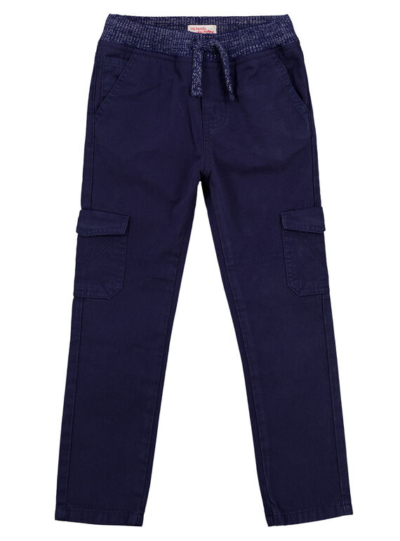 Pantalon Cargo Elastiqué Marine GOJOPAMAT1 / 19W90245D2B070