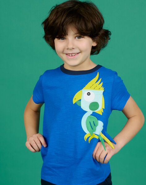 Tee Shirt Manches Courtes Bleu NOGATI3 / 22S902O1TMC702