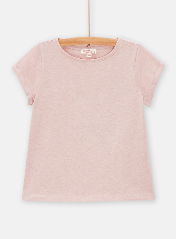 Tee Shirt Manches Courtes Rose TAESTI2 / 24S901V2TMCD328