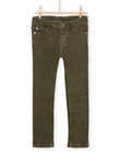 Pantalon kaki en toile POJOPAKNI1 / 22W902B5PAN609