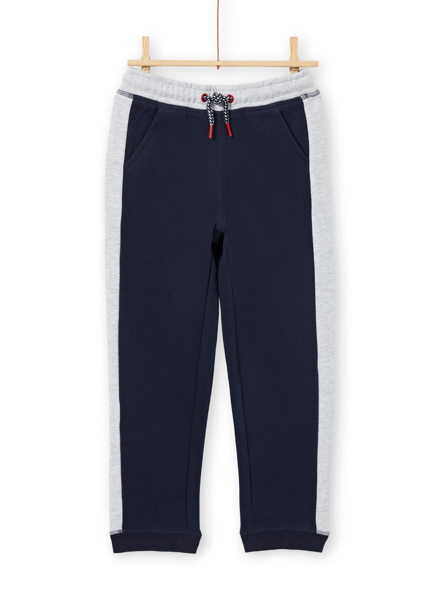 Jogging bleu marine et gris chine enfant garcon Ensemble Jogging DPAM