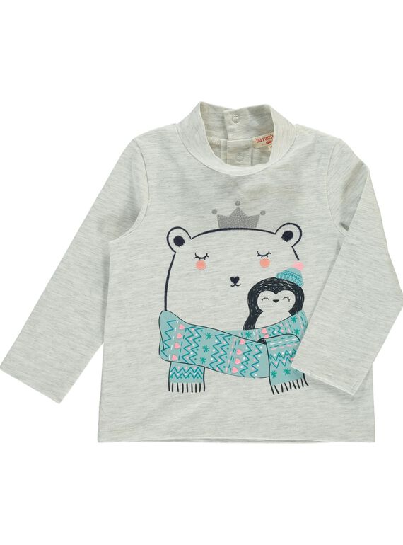 Sous-pull bébé fille DIGISOUP / 18WG09N1SPL801