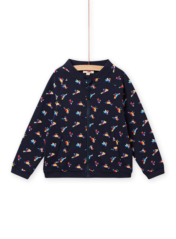 Cardigan Bleu marine NALUCAR / 22S901P1CAR070