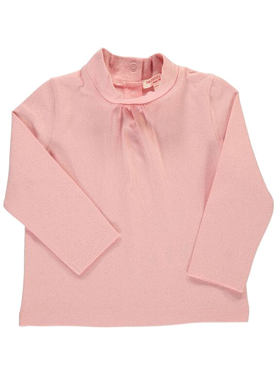 Sous-pull pailleté bébé fille DIJOSOUP3 / 18WG09J3SPL301