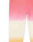 Jogging rose, blanc et orange RADAYPANT2 / 23S901M1PAND332