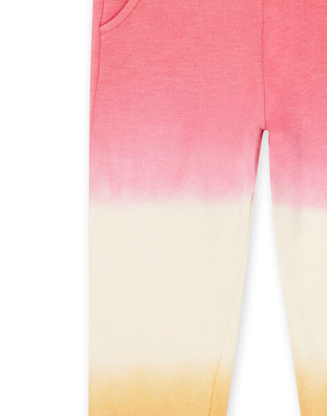 Jogging rose, blanc et orange RADAYPANT2 / 23S901M1PAND332