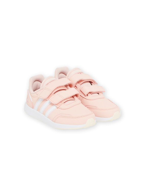 Baskets ADIDAS roses détails blanches enfant fille : - Basket