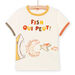 Tee Shirt Manches Courtes Ecru