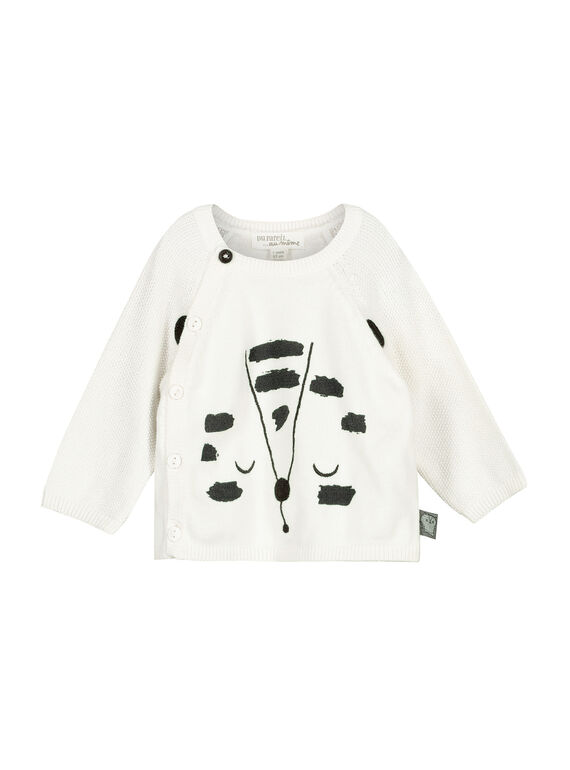 Gilet en maille bébé mixte FOU2GIL / 19SF05J1GIL000