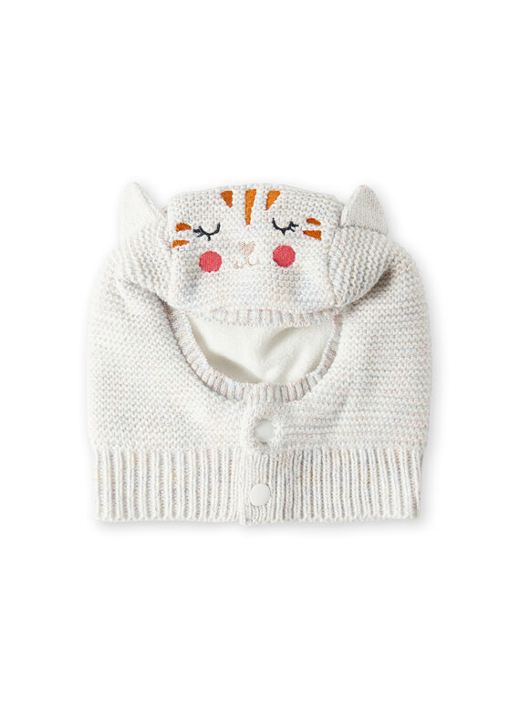 Cagoule layette fille KYISABON / 20WI09O1CAG001