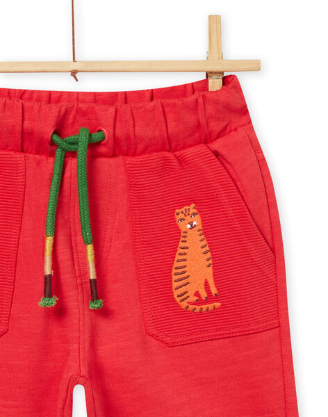 Bermuda rouge enfant garçon NOFLABER2 / 22S902R1BERF517