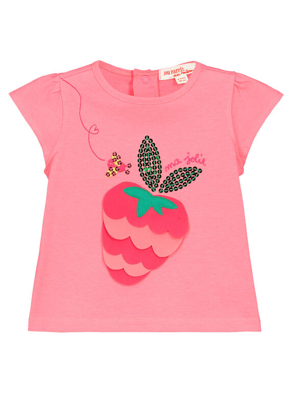 Tee-shirt imprimé bébé fille FIYETI / 19SG09M1TMC309