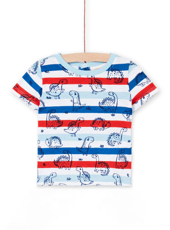 Tee Shirt Manches Courtes Blanc LUCANTI / 21SG10M1TMC000