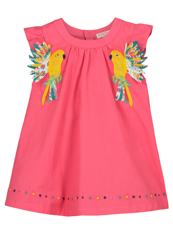 Robe évasée bébé fille FICAROB4 / 19SG09D4ROB302