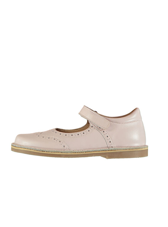 Babies ville cuir nacré fille FFBABPERF1 / 19SK3542D13030