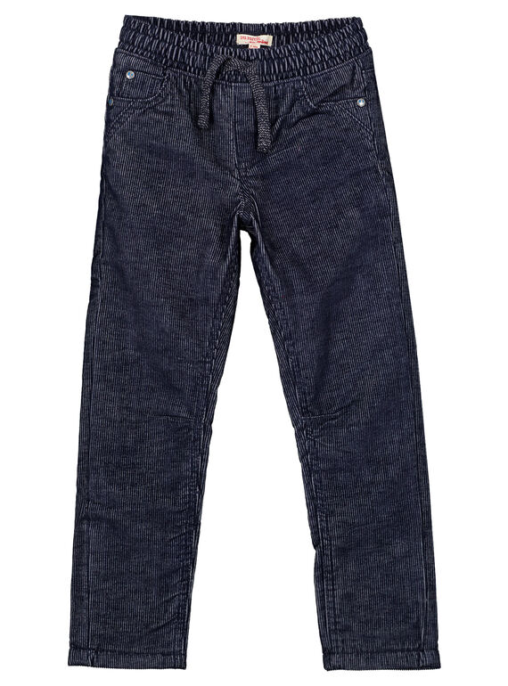 Pantalon en Velours Bicolore doublé polaire GOTUPAN1 / 19W902Q1PAN705