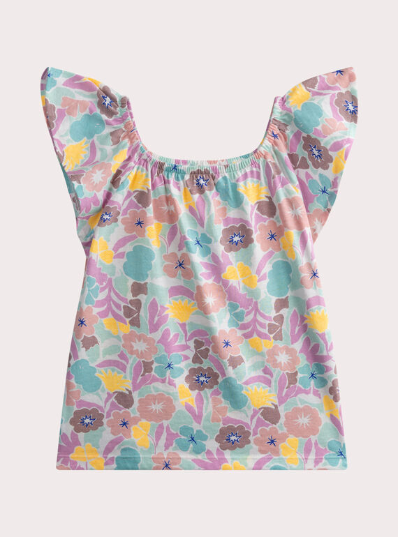 T-shirt imprimé floral  WATITI2 / 25S901U1TMC001
