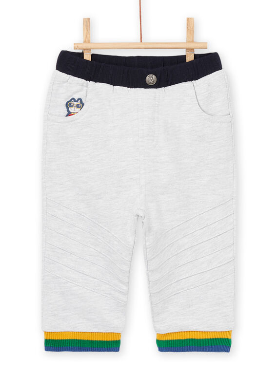 Pantalon uni avec ceinture contrastée PUMUPAN1 / 22WG10R1PANJ920