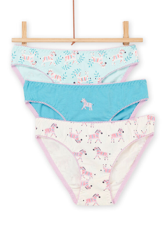 Lot de 3 culottes assorties REFALOTZEB / 23SH1112D5L001
