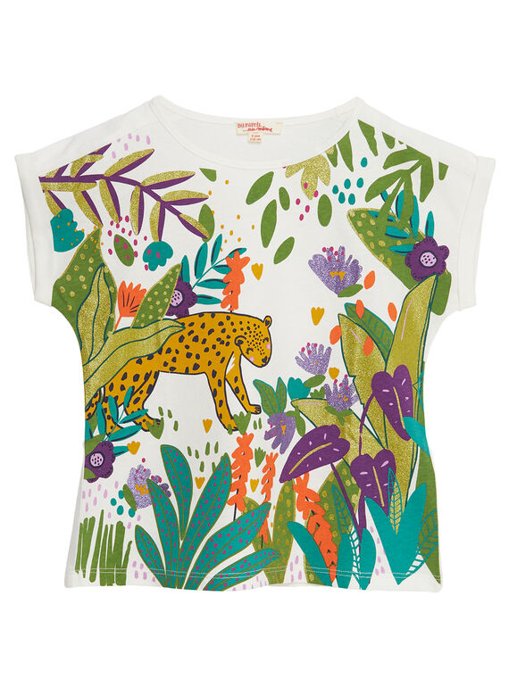 Tee Shirt Manches Courtes Ecru JASAUTI1 / 20S901Q2TMC001