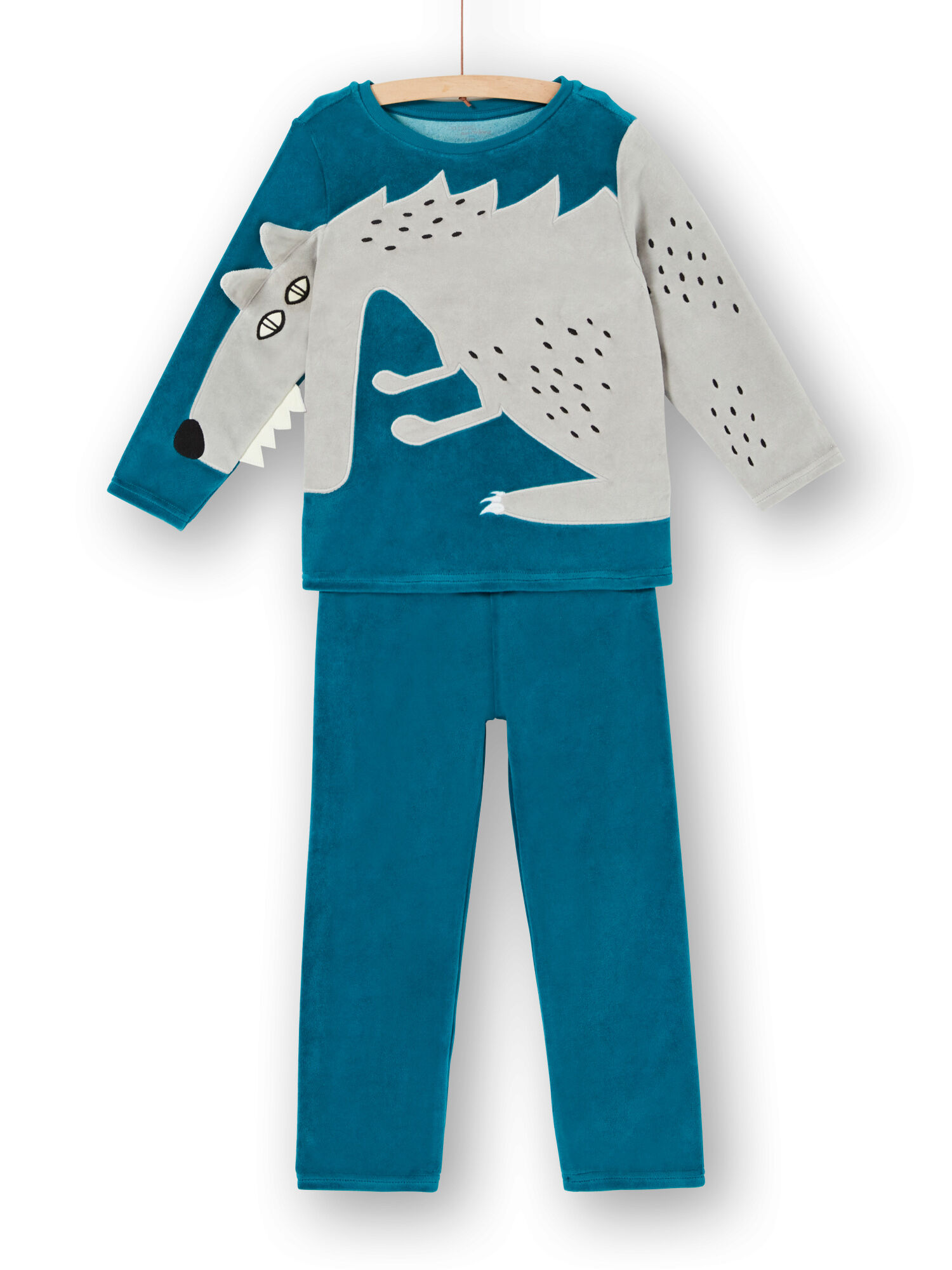 Pyjama loup garcon discount