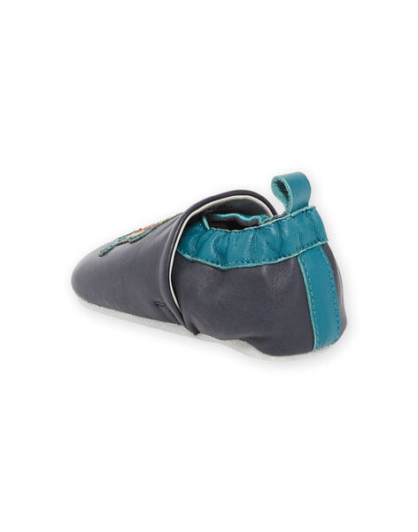 Chaussons cuir souple tortues PUCHOSTOR / 22XK3843D3S070