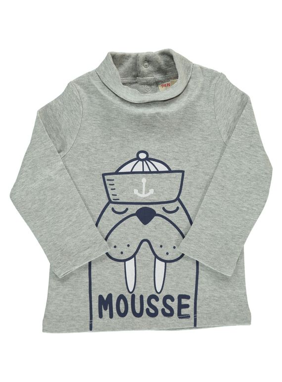 Sous-pull bébé garçon DUJOSOUP2 / 18WG10J2SPLJ908