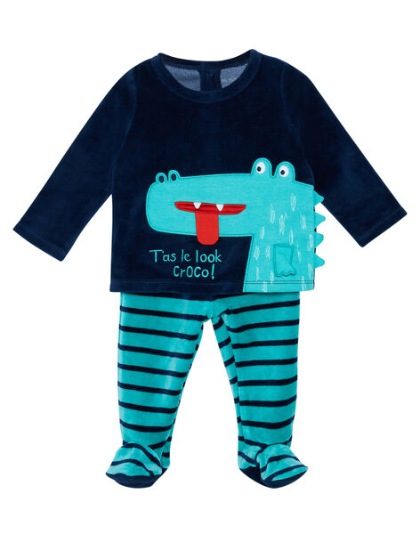 Pyjama Bebe Garcon En Velours Catalogue Dpam Bebe Dpam