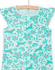 Pyjama bleu glacier enfant fille NEFAPYJBIS / 22SH11HDPYJ219