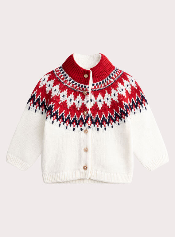 Gilet hivernal pour bébé garçon VUWAGIL / 24WG10T1GIL001