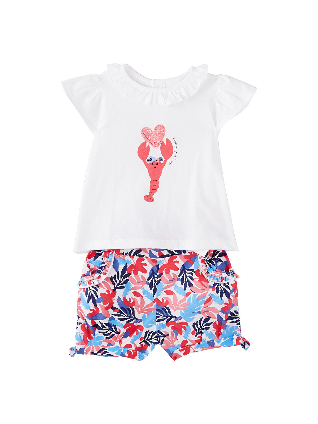 Ensemble short tee shirt bebe on sale