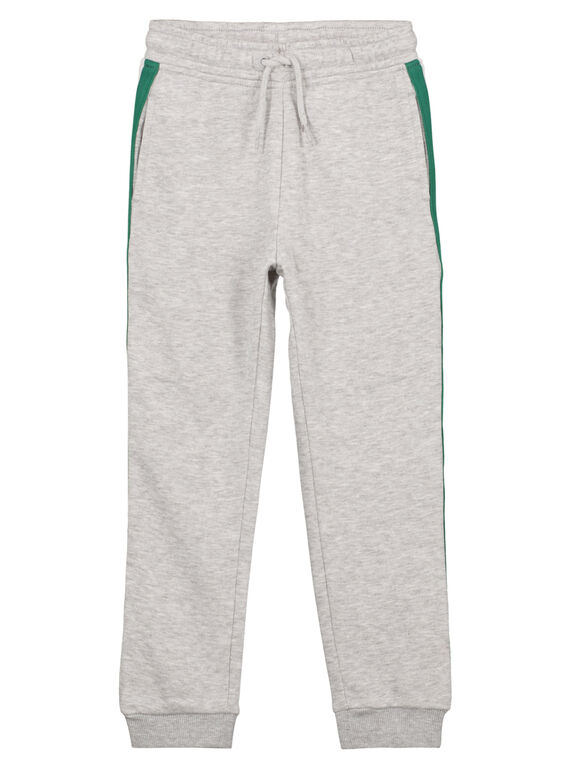 Pantalon de Jogging Gris Chiné GOJOJOB3 / 19W90234D2AJ922