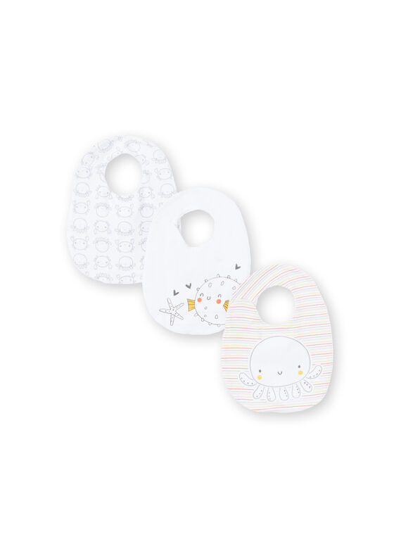 Lot de 3 bavoirs assortis LOU2BAV1 / 21SF42I5BAV000