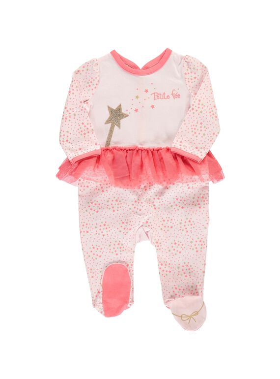 Dors-bien en coton bébé fille CEFIGREFEE / 18SH1354GRE099