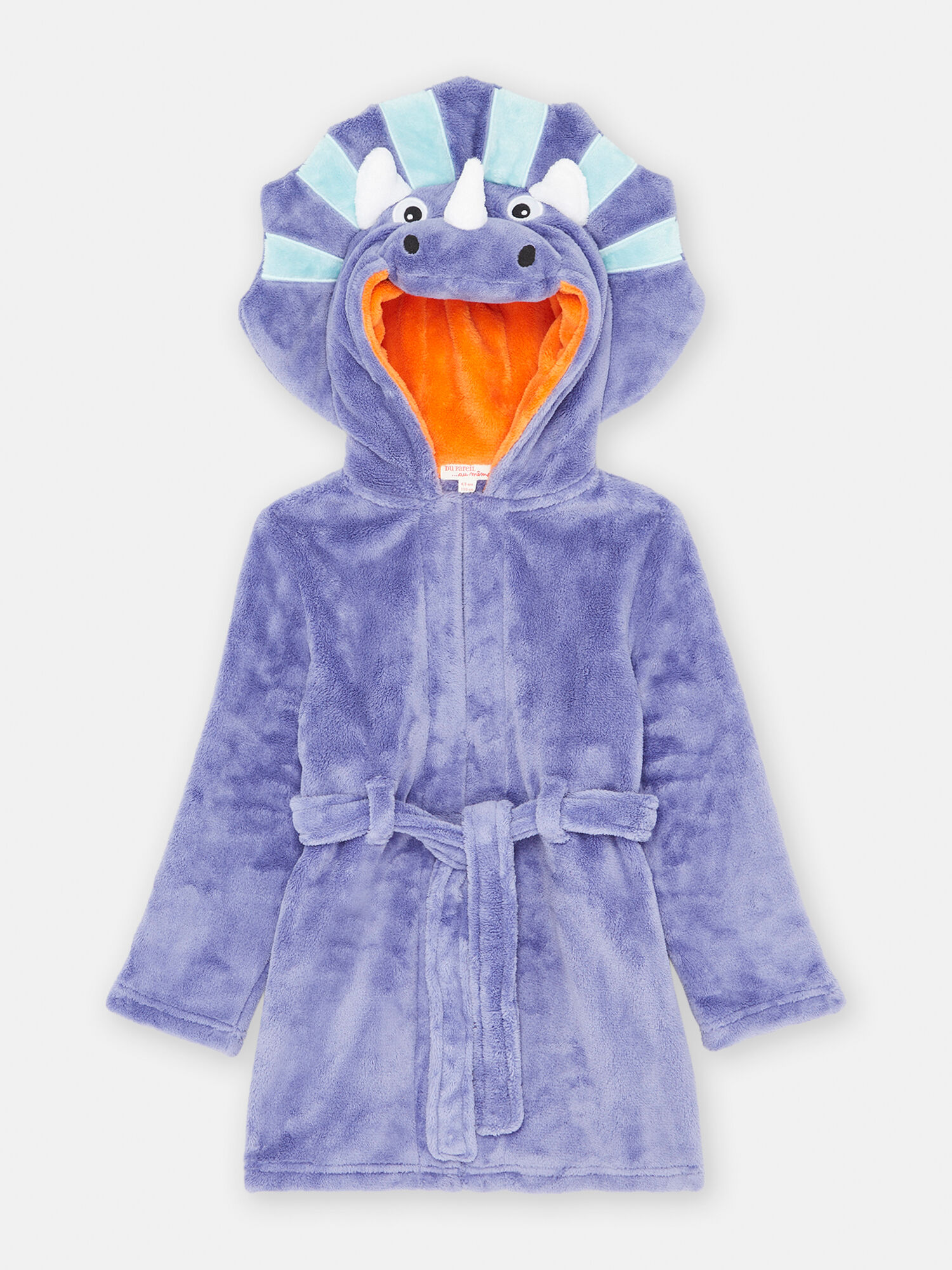 Robe de chambre mauve dinosaure garcon Pyjama DPAM