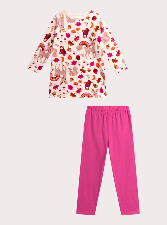 Chemise de Nuit Vanille VEFACHUWOO / 24WH1191CHN114