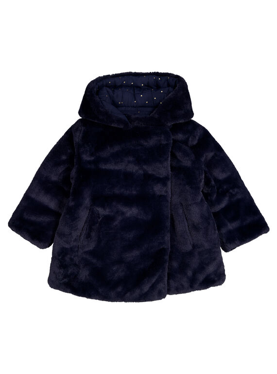 Parka réversible à capuche fille GAMUPAR2 / 19W901G3PAR070
