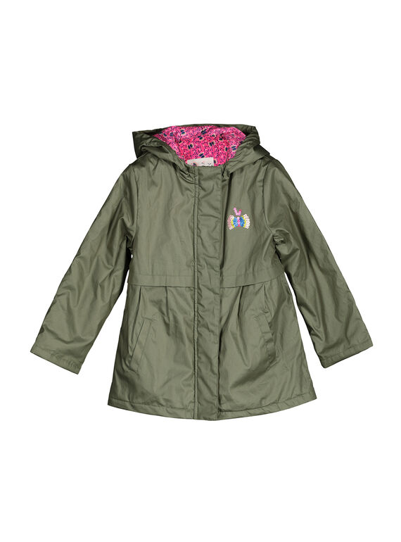Parka à capuche fille FAKAPARKA / 19S901X1PAR628