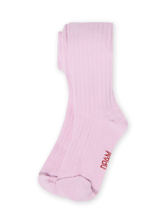 Chaussettes rose grenadine enfant fille : - Chaussettes, Collants