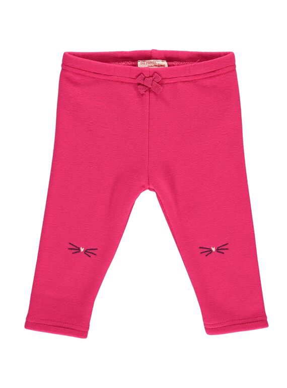 Legging en molleton bébé fille DIJOPAN3 / 18WG0933PAN310