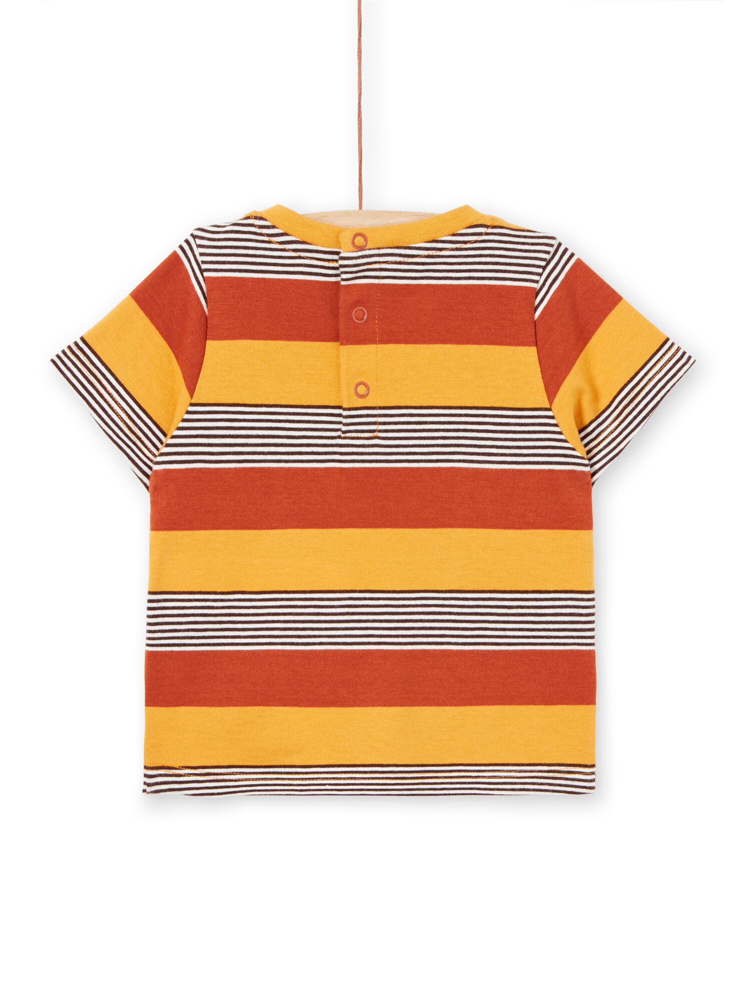 6 mois, Orange Tee shirt manches courtes bébé Némo 3 couleurs de 6 à 23mois 