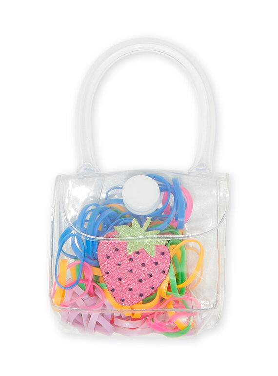 Lot d'élastiques fins multicolores enfant fille NYAJOELA8 / 22SI01B2ELA308