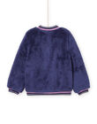Teddy indigo réversible RAPURCAR / 23S901L1CAR703
