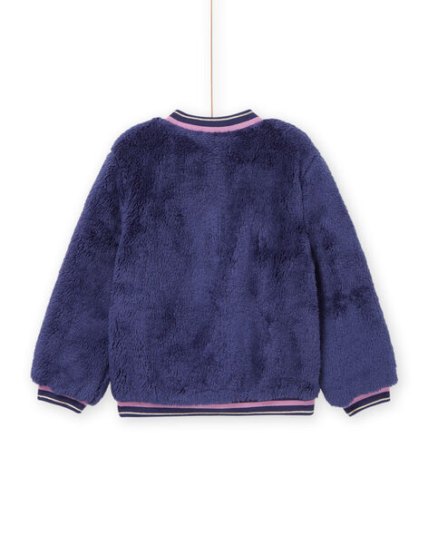 Teddy indigo réversible RAPURCAR / 23S901L1CAR703