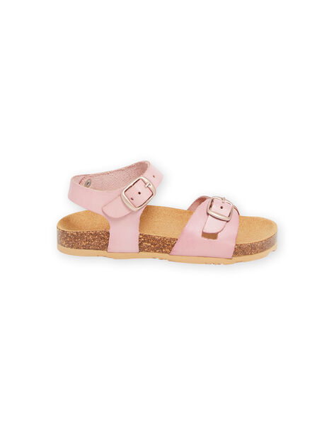 Sandales roses enfant fille NANUELODIE / 22KK354AD0E030
