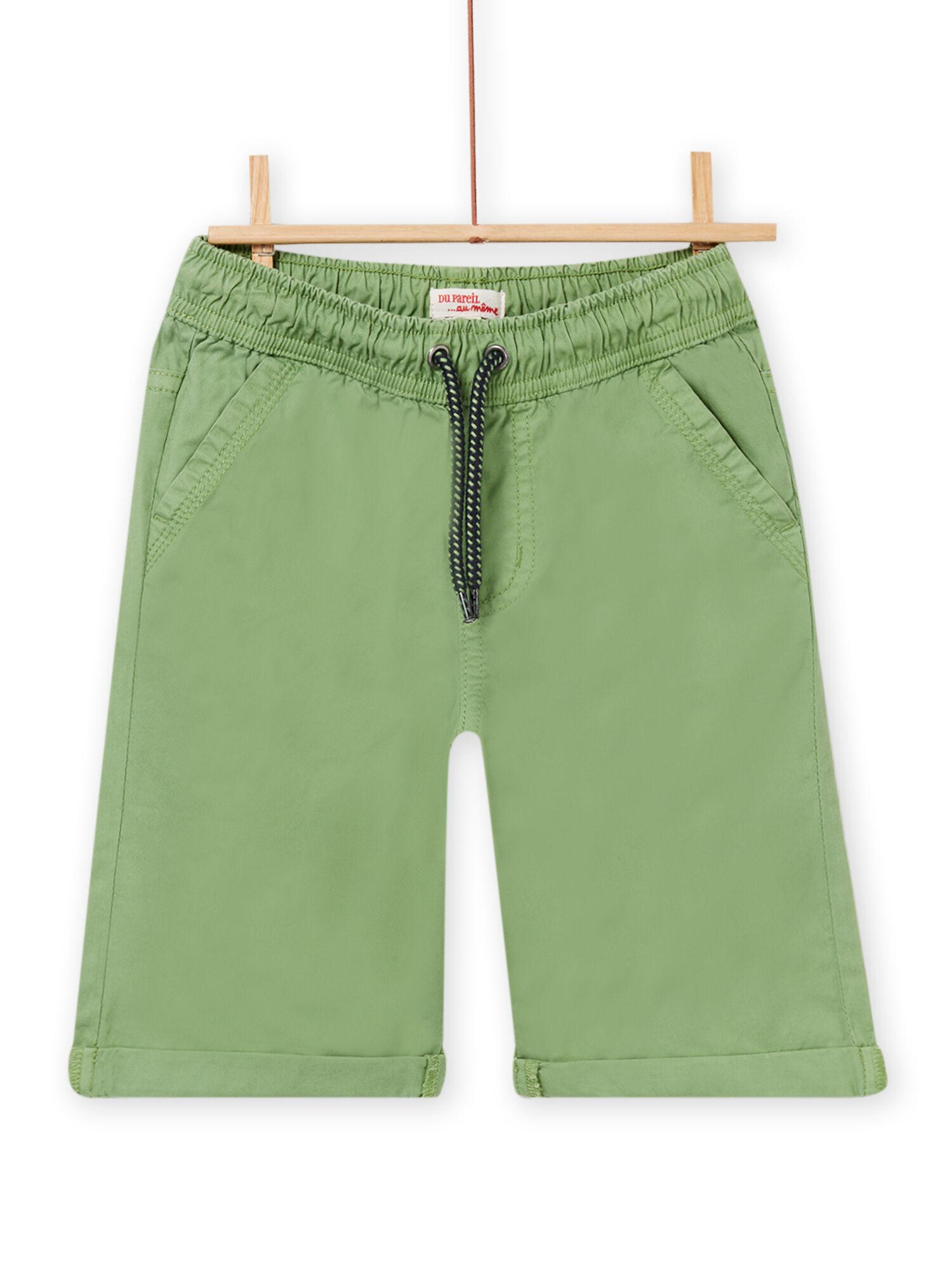 Bermuda vert enfant garcon Bermuda Short DPAM