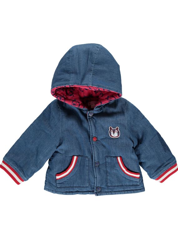 Veste à capuche bébé garçon CUDEVES / 18SG10F1VES704