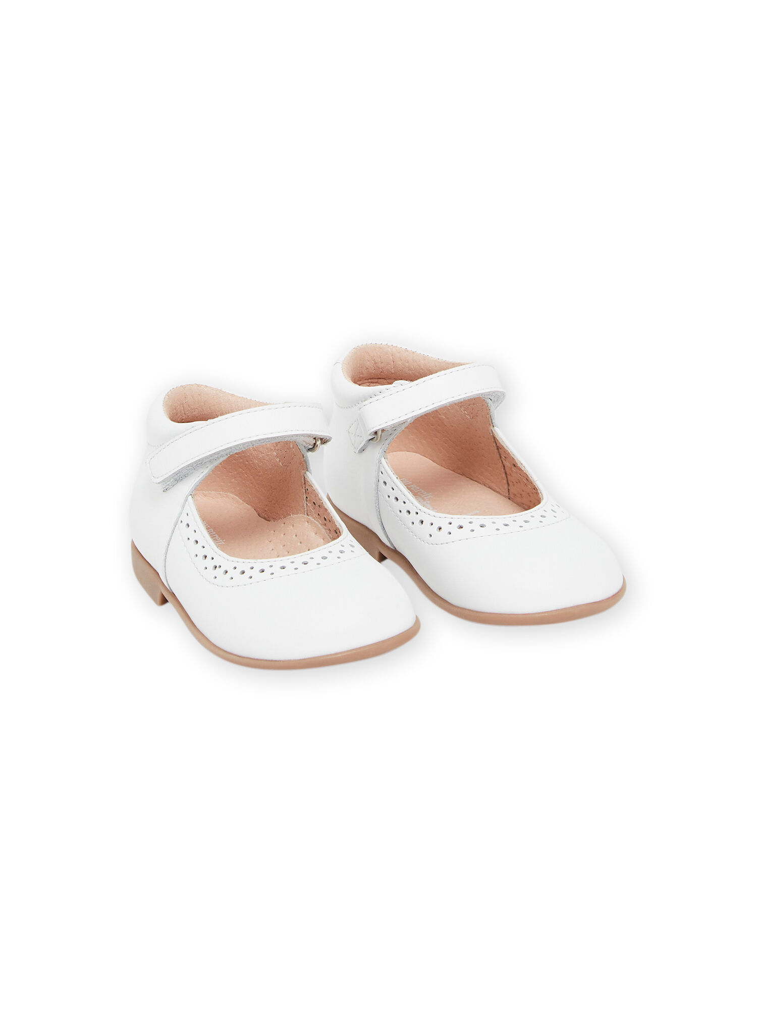Ballerine fille sale cuir