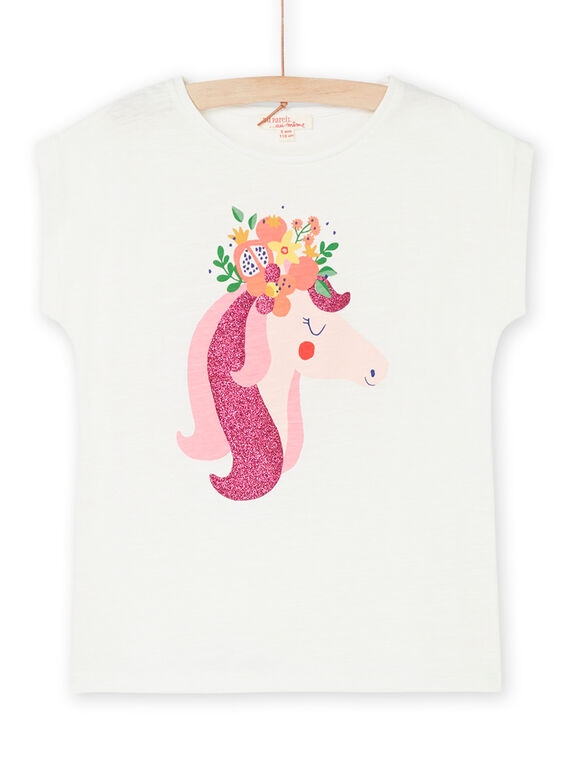 T-shirt turquoise à motif licorne RAJOTI9 / 23S90193TEE001